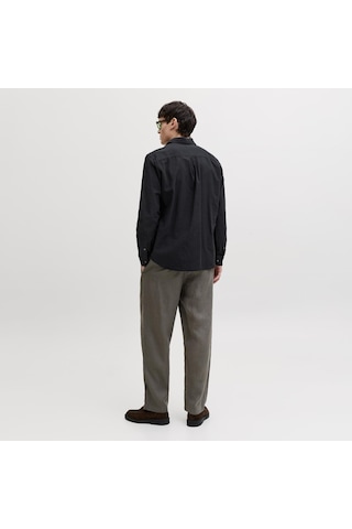 Jack & Jones Erkek Uzun Kollu Gömlek - Summer - 12289174 Siyah