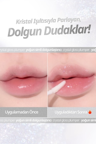 Yoğun Simli Dolgunlaştırıcı Dudak Parlatıcısı Clıo Crystal Gloss Plumper 02 Spicy Berry Tea 02 Spicy Berry Tea