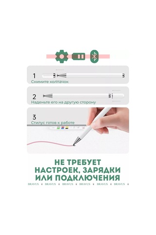 Bravus Tablet Ve Telefonlar İçin Stylus Kalem - Akıllı Telefon İçin Kalem Uç 205921703