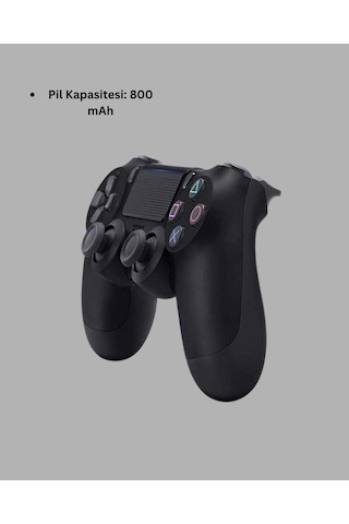Ceylan Adam Kablosuz Titreşimli Oyun Kolu Ps4 Uyumlu Ergonomik Tasarım Ve Uzun Pil Ömrü