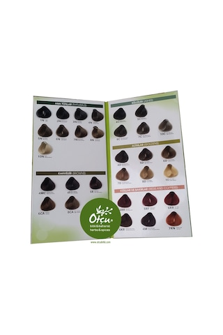 Natural Colors 6Kr Çikolata Kahve Kızılı Organik Saç Boyası (436906639)