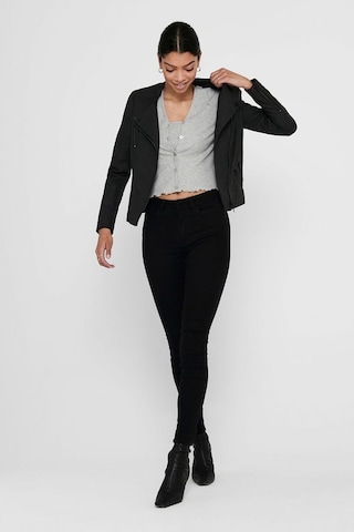 Only Bayan Deri Ceket 15102997- Siyah