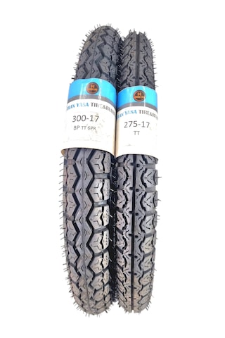 Kuba X Boss  300-17 Tt Ve 275-17 Tt Tubetype Lastik
