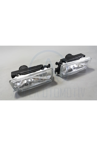2 X Bmw 3 Serisi E36 1990-1999 Ön Sis Farı Şeffaf Sol-sağ Takım