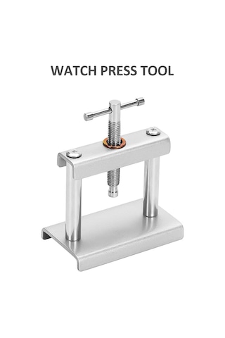 Yifomall Profesyonel Saat Tamir Seti - 18 Kalıplı Mekanik Saat Kapatma Ve Pil Değiştirme Aleti, 16-50mm Yuvarlak Ve 13-45mm Kare Kalıplar Dahil