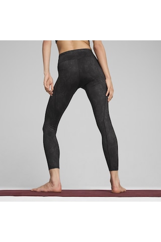 Puma Studio Hw 7/8 Aop Tight Kadın Tayt-siyah