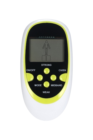 Mufunye Çift Kanal Fizyoterapi Aleti 8 Mod 15 Şiddet Seviyesi Elektrot Padlı Boyun Omuz Kas Masaj Cihazı Usb Pilli Avrupa Standartı Çok Renkli