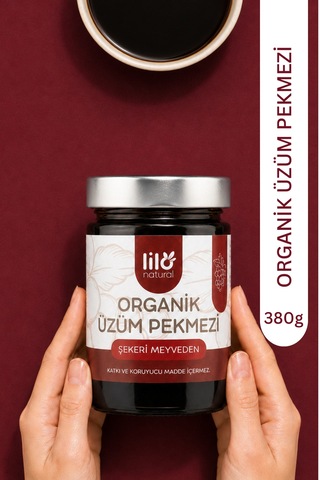 Organik Üzüm Pekmezi 380 G - Katkısız Ve İlave Şekersiz - 874979022 Diğer