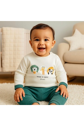 Australla Omuzdan Çıtçıtlı Takım Yesil