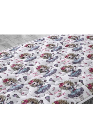 Candy Princess Kız Desenli Ultra Ortopedik Yaylı Yatak 90x190 Tek Kişilik