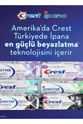 İpana 3 Boyutlu Beyazlık Luxe Diş Macunu Perfection 4 x 75 ML