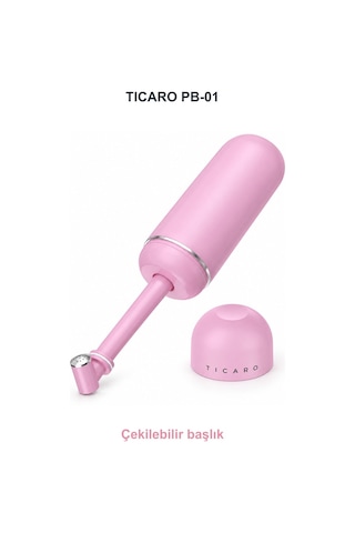 Tıcaro Pb-01 Portatif Taharet Şişesi, Manuel, 380 Ml, Pembe