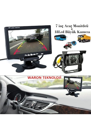 Traktör Biçerdöver İş Makinası 7inç Monitör Kamera Sistemi N11.357 Traktör Biçerdöver İş Makinası 7inç Monitör Kamera Sistemi N11.357
