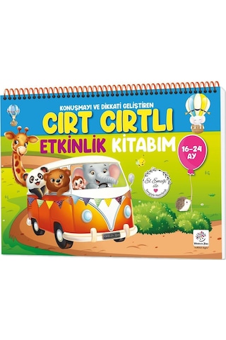 Yükselen Zeka 16-24 Ay Cırt Cırtlı Etkinlik Kitabım