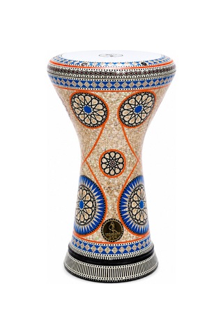Yankı Gef-sd01 Gef Elfan Profesyonel Darbuka Sedef İşlemeli Mısır Modeli Solo Sahne Darbukası - 9070339704215