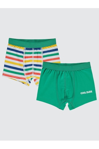 Civil Boys Erkek Çocuk 2'li Boxer Set 2-10 Yaş Standart