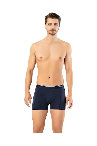 Erdem Lacivert Pamuk Elastan Klasik Boxer 1445 Lacivert