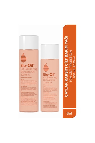 Bio-oil Catlak Karsiti & Leke Karsiti Nemlendırıcı Cılt Bakım Yağı 200 Ml & 125 Ml