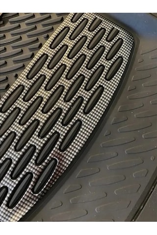 Volvo Xc40 2017 Uyumlu 4 Cm Derin Havuzlu 5 Parça Set 3d Paspas Takımı Siyah - Gri