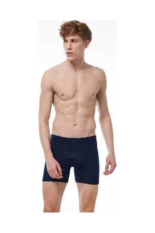Malabadi Erkek Desenli 4 Lü Premium Collection Modal Uzun Boxer 4m250 Set-1