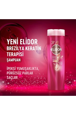 Elidor Brezilya Keratin Terapisi Şampuan 3 x 400 ML