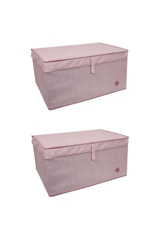 Düzenleyici Kutu Organizer Cırtlı Saklama Hurç Maxi Boy 30cm X 40cm X 50cm 5 Adet Açık Gri