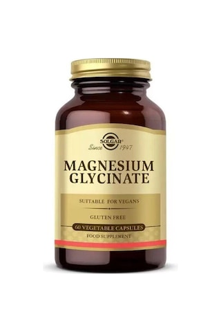 Solgar Magnesium Glycinate 60 Kapsül Aromasız