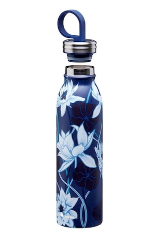Aladdin X Naito Chilled Thermavac Paslanmaz Çelik Su Şişesi 0.55 L - Lacivert