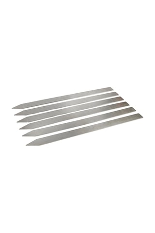 Igrıll Adana Kebap Şiş Takımı 60x4 Cm Paslanmaz Çelik 6 Adet