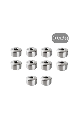 Porsima Large  10 lu Derin Metal Küllük