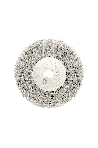 Springsun Paslanmaz Çelik Tezgah Teli Fırçası - Zımparalama, Çapak Alma Ve Pas Temizleme İçin 6 İnç