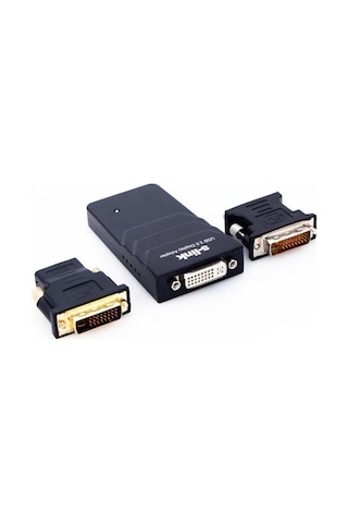 S-Link Sl-Ud443 Usb2.0/Usb3.0 To Dvı+Vga+Hdmı Görüntü Çevirici