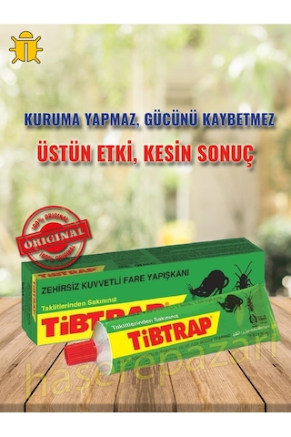 Tibtrap Zehirsiz Ultra Güçlü Fare Yapışkanı 125 ML