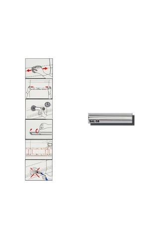 Carub Çıta SAL 5B 5 mm x 100 Mt Krom BR1500102