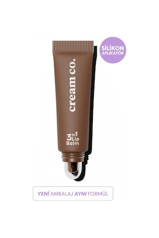 Cream Co. Onarıcı Besleyici Nemlendirici Dudak Bakımı 3in1 Lip Balm Mocha