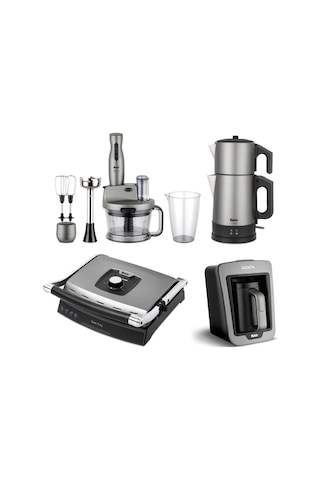 Fakir Silver Stone Serisi 4'lü Elektrikli Çeyiz Seti