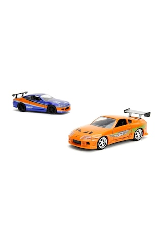 Jada 1:32 Fast & Furious Legacy Series Twin Pack W3/2 Brian's Toy Çok Renkli