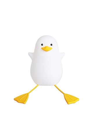 Soulader Sensörlü Ördek Şeklinde Dekoratif Gece Lambası Işığı Beyaz