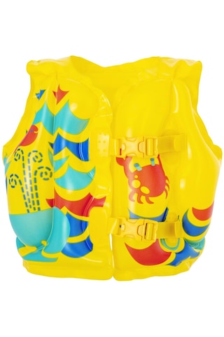 Telvesse 3-6 Yaş Çocuk Yüzme Yeleği Şişme Yüzücü Havuz Yelek Can Yeleği Sarı 41x30 Cm Sarı
