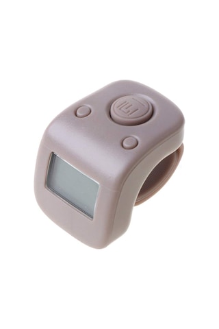 Monyee Usb Şarjlı 6 Kanal Veri Kaydedebilen, Sessiz Tuşlu, Parmak Üzerinde Taşınabilir Elektronik Sayıcı