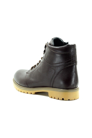 Costo Shoes Büyük Numara Erkek Bot Rahat Geniş Kalıp Kahve