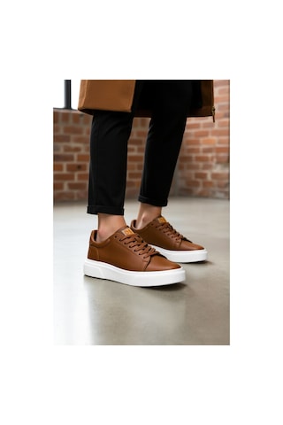 Dark Seer Ds Cooper Taba Beyaz Erkek Günlük Casual Ayakkabı Taba - Beyaz