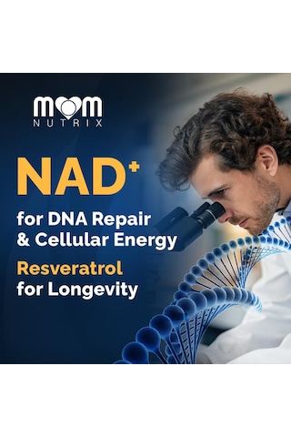 Mom Nutrıx Liposomal Nad Resveratrol 2000 Mg 120 Caps - Usa