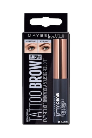 Maybelline New York Brow Tattoo Geçici Kaş Dövmesi - Koyu Ton