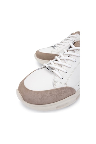 Tamer Tanca Erkek Hakiki Deri Vizon Sneakers & Spor Ayakkabı 298 2931-2526 Erk Ayk Y25 Vızon/k.byz Vizon