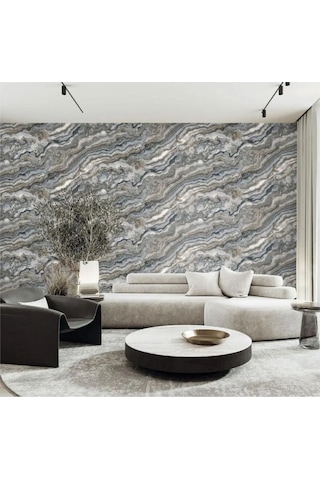 Roka 23102-6 Modern Mermer Desenli Duvar Kağıdı 16,5 M2