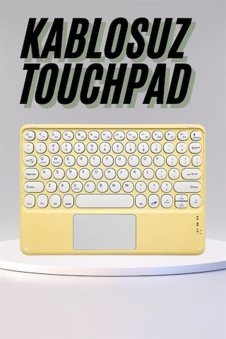 Profesyonel Wifi Q Klavye Bluetooth Klavye Touchpad 10.8 Inç Yeni Nesil 37782201