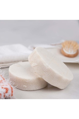 Doğal Süngerli Eşek Sütlü Sabun Sülfatsız Aloe Vera - Eşek Sütü