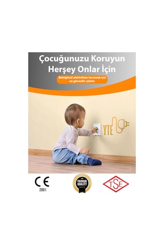 Priz Çocuk/bebek Koruma Kapağı Kaliteli