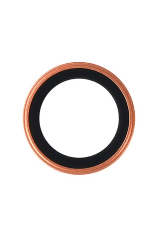 Urr Apple Uyumlu iPhone 17 Pro Max Titanium Alloy Ar Kamera Lens Koruyucu Turuncu